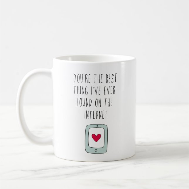 Best Thing on the Internet | Online Dating Coffee Mug (Left)