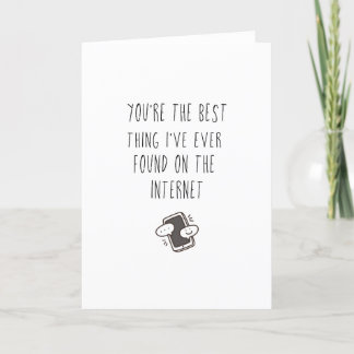 Best Thing on the Internet | Online Dating Holiday Card