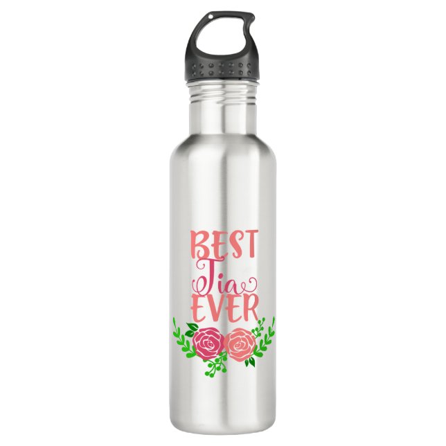 Best Tia Ever 710 Ml Water Bottle (Front)