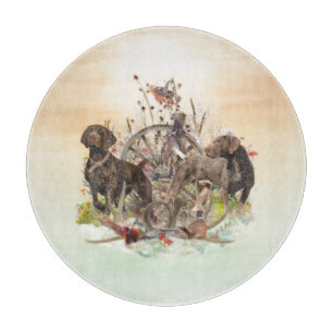 Best Times of Day to Hunt , GSP Cutting Board