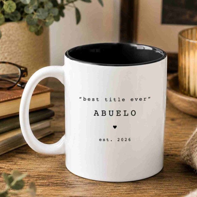 Best Title Ever Abuelo Custom Mug (Creator Uploaded)