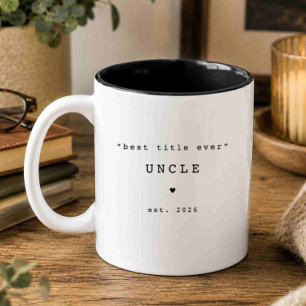 Best Title Ever Uncle Custom Mug