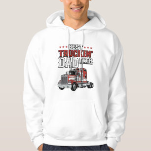 Best Truckin Dad Ever Vintage Truck Shirt Design_1