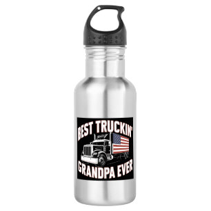 Best Truckin' Grandpa Ever 532 Ml Water Bottle