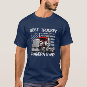 Best Truckin' Grandpa Ever T-Shirt