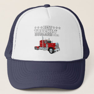 Best truckin' husband ever trucker hat