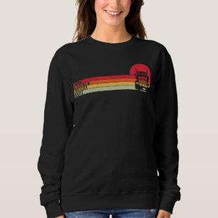 Best Truckin Mamma Ever Mum Retro Trucker Big Rig  Sweatshirt