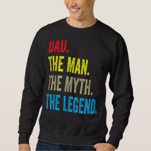Best Truckin Papa Ever Big Rig Trucker Father Day Sweatshirt