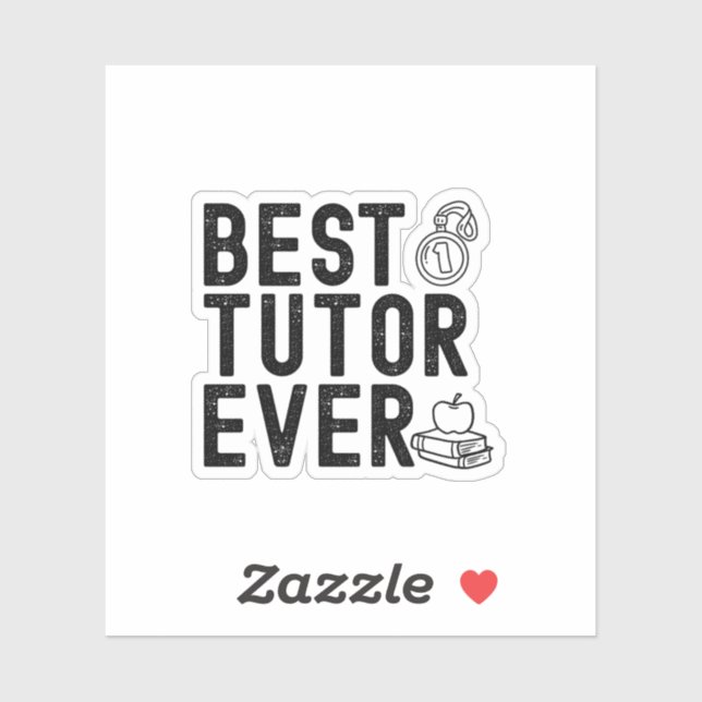 Best Tutor Ever Teacher Appreciation  (Sheet)