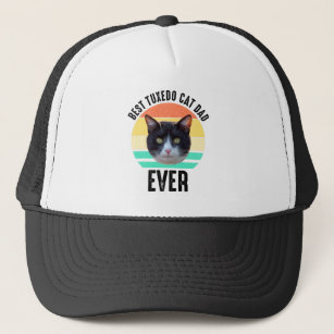 Best Tuxedo Cat Dad Ever Trucker Hat
