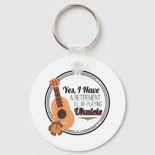 Best Ukulele Musician Gift Key Ring