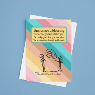 Best Uncle Birthday  Card