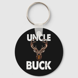 Best Uncle Buck Ever Funny Men Hunting Deer Buck  Key Ring