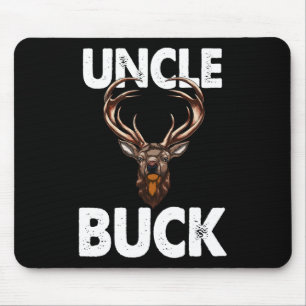 Best Uncle Buck Ever Funny Men Hunting Deer Buck Mouse Pad