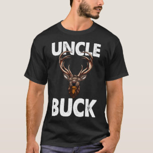 Best Uncle Buck Ever Funny Men Hunting Deer Buck T-Shirt