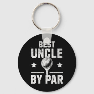 Best Uncle By Par Funny Disc Golf Gift For Men Key Ring