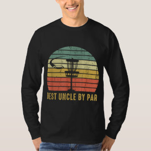 Best Uncle By Par Funny Disc Golf Gift For Men T-Shirt