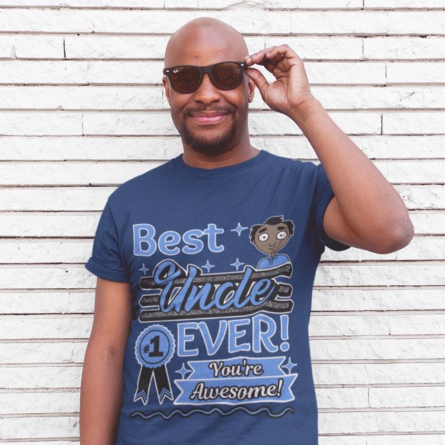 Best Uncle Ever #1 You're Awesome Uncle Men's  T-Shirt (Creator Uploaded)