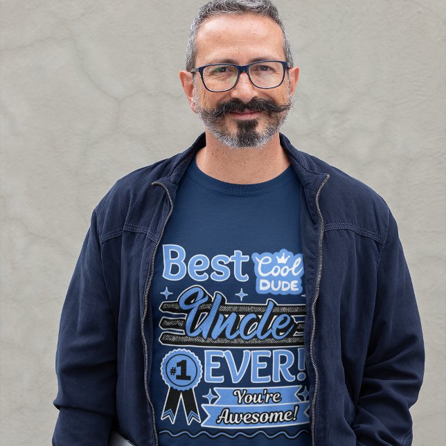 Best Uncle Ever #1 You're Awesome Uncle Men's  T-Shirt (Creator Uploaded)