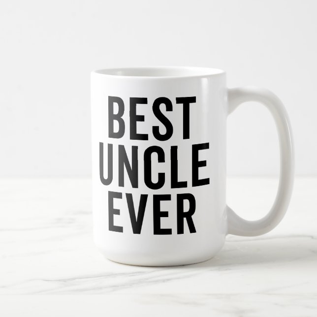 Best Uncle Ever Coffee Mug (Right)