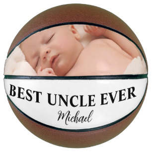 Best Uncle Ever Family Photo Basketball