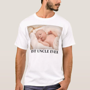 Best Uncle Ever Family Photo  T-Shirt