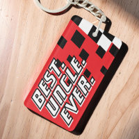 Best Uncle Ever Motorsport Racing Modern Chequered