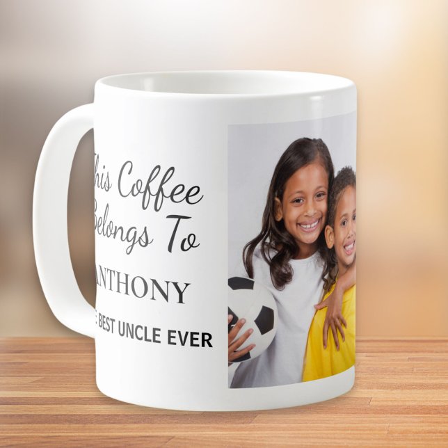 Best Uncle Ever Photo Coffee Mug (Creator Uploaded)