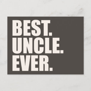 Best. Uncle. Ever. Postcard