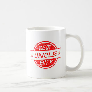 Best Uncle Ever Red Coffee Mug