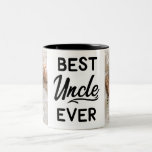 Best Uncle Ever Two-Tone Coffee Mug<br><div class="desc">Customise this mug and give it as a gift!</div>