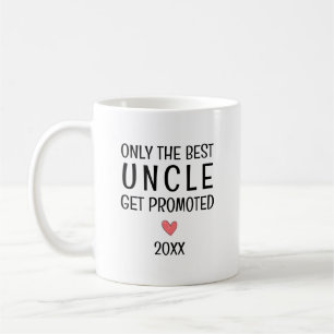 Best Uncle Get Promoted – Personalised Year Coffee Mug