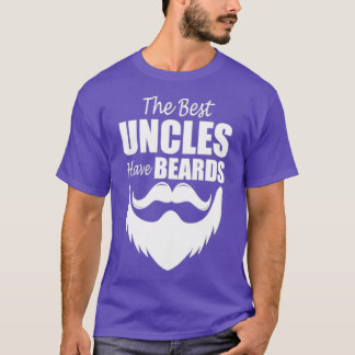 Best uncle have beards man T-Shirt