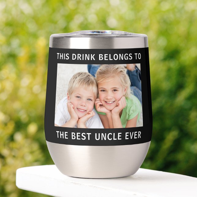 Best Uncle Photo Collage Black (Creator Uploaded)