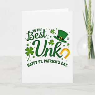 Best Unk Happy St Patricks Day Card