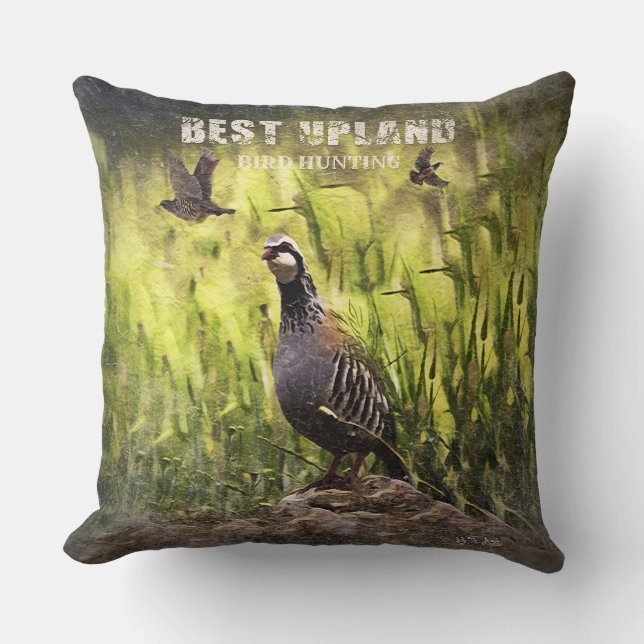Best Upland Bird Hunting  Cushion (Front)