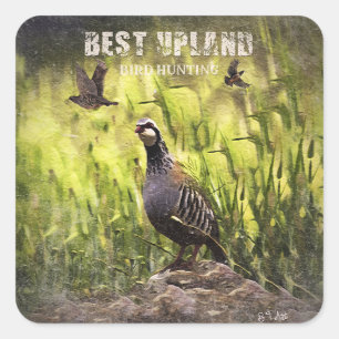 Best Upland Bird Hunting  Square Sticker