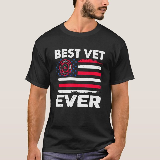 Best US firefighter ever T-Shirt (Front)