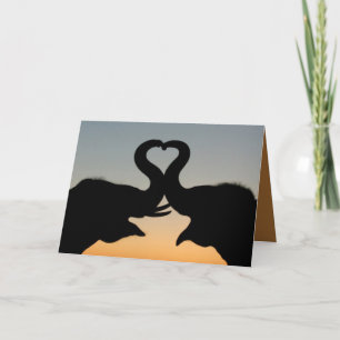 BEST VALENTINES DAY CARDS - ELEPHANTS - GIFTS