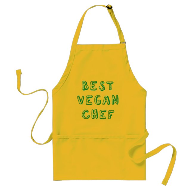 Best Vegan Chef Standard Apron (Front)