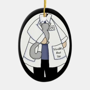 Best Veterinarian Ornament