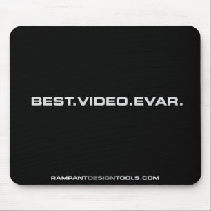 Best Video Evar - Black Mousepad