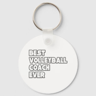 Best Volleyball Coach Ever Key Ring