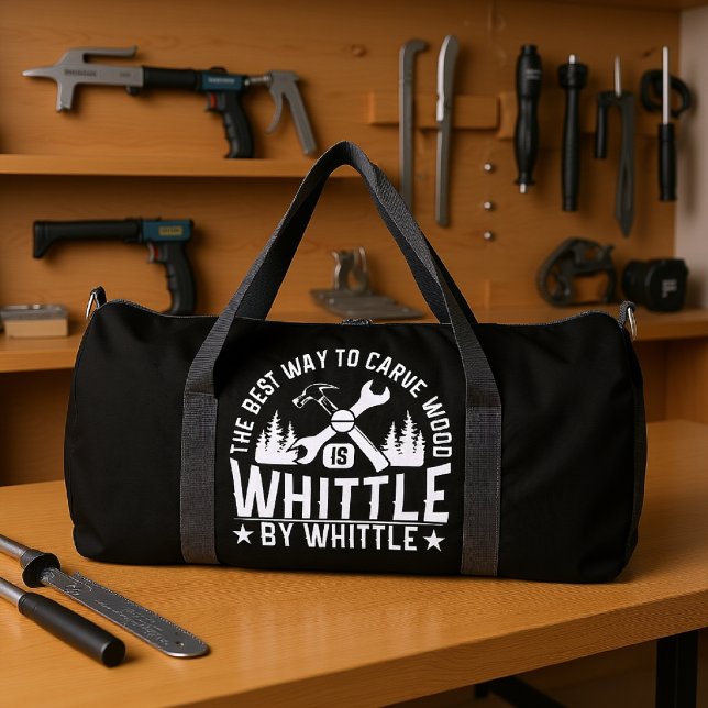 Best Way Carve Wood Whittle Duffle Bag (Creator Uploaded)