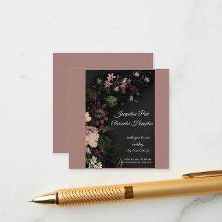 best wedding purple card