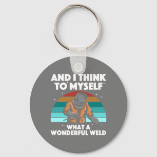 Best Welding Art Men Women Arc Welder Pipeliner Ir Key Ring