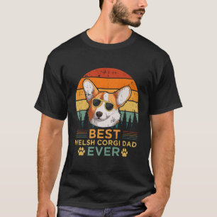Best Welsh Corgi Dad Ever Father'S Day T-Shirt