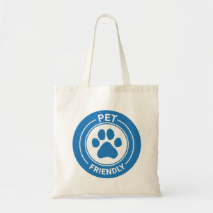 Best Westie Pet Friendly Drawn Paw - Blue Tote Bag