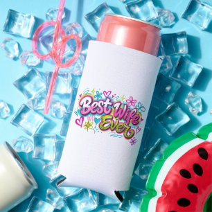 Best Wife Ever (Style 4) Seltzer Can Cooler