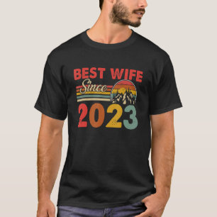 Best Wife Since 2022 Epic Matching 1st Wedding Ann T-Shirt